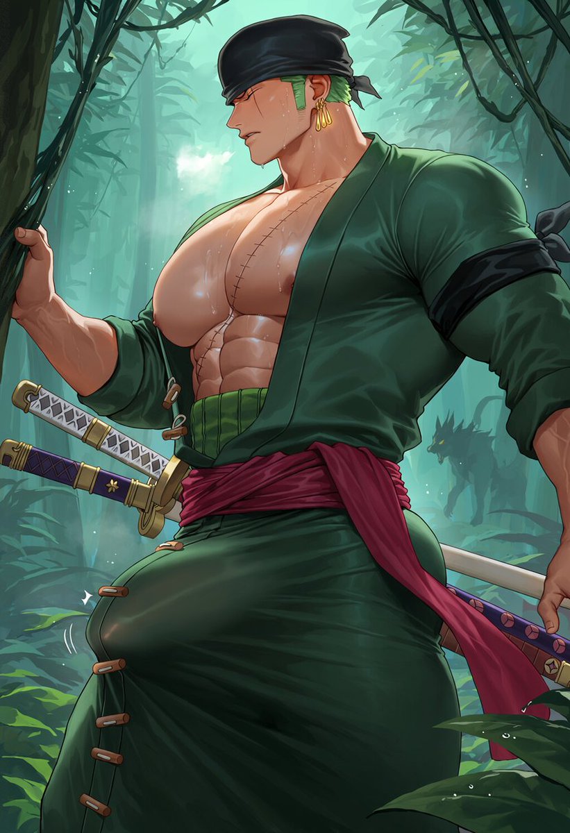 j1291190's tweet photo. #NSWF #Bara #NSWFAI #gay #索隆 #zoro #onepeice
索隆在深林里迷路了（1） https://t.co/eWw2k43PpM