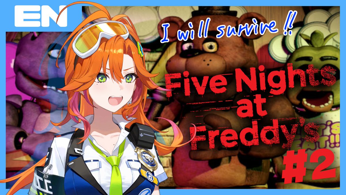 hyakuto_kyoko's tweet photo. 🔴LIVE SOON!!
🎮Five Nights at Freddy's
⏰7PM PDT// 4AM CEST // 11AM JST

I’m going in after trying all the fixes you guys suggested!!🧡✨

📺https://t.co/8tNyBl1uwo https://t.co/MnMhQ4gm5B