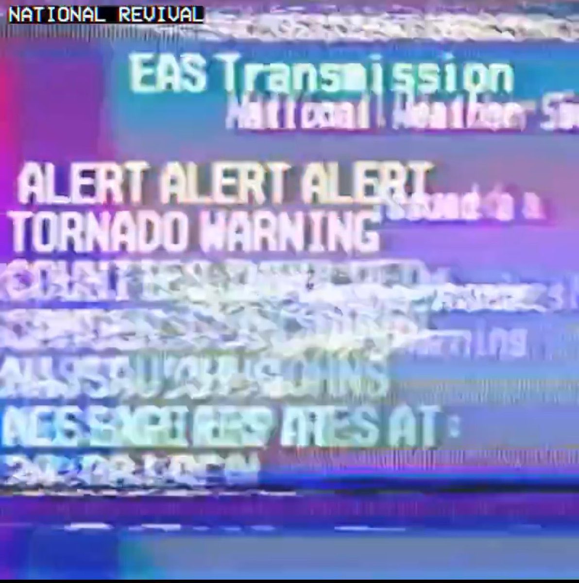 MrQ_Anon's tweet photo. 🔥 Elon just dropped a video with Trump, Back To The Future, Q and The Emergency Alert System in it. 

My head might explode 🤯 https://t.co/FvbX2mVP84