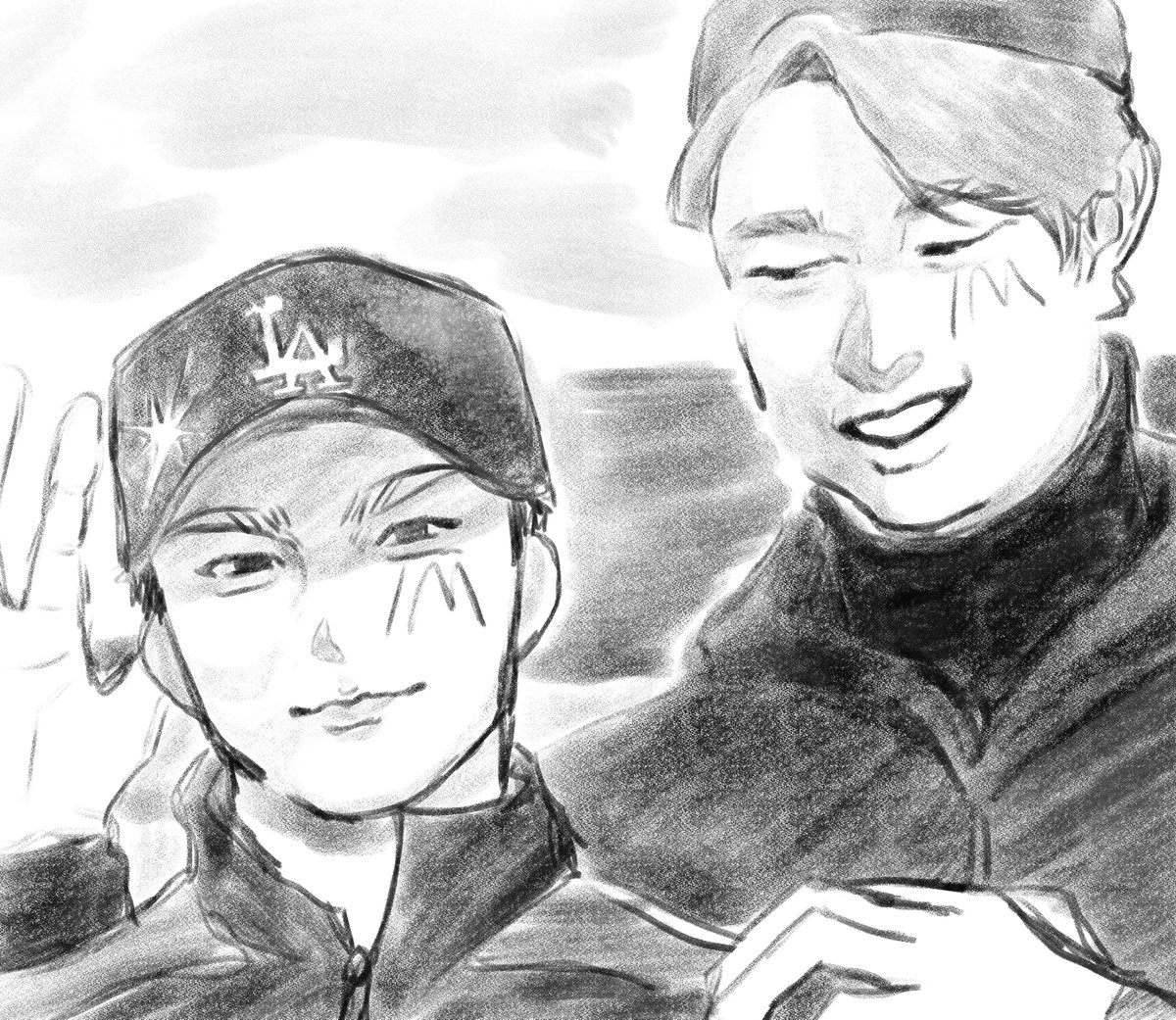 pzddsw's tweet photo. 昨オフの自主トレ師弟rkgk✍🏻 https://t.co/uIHqYm7KwQ
