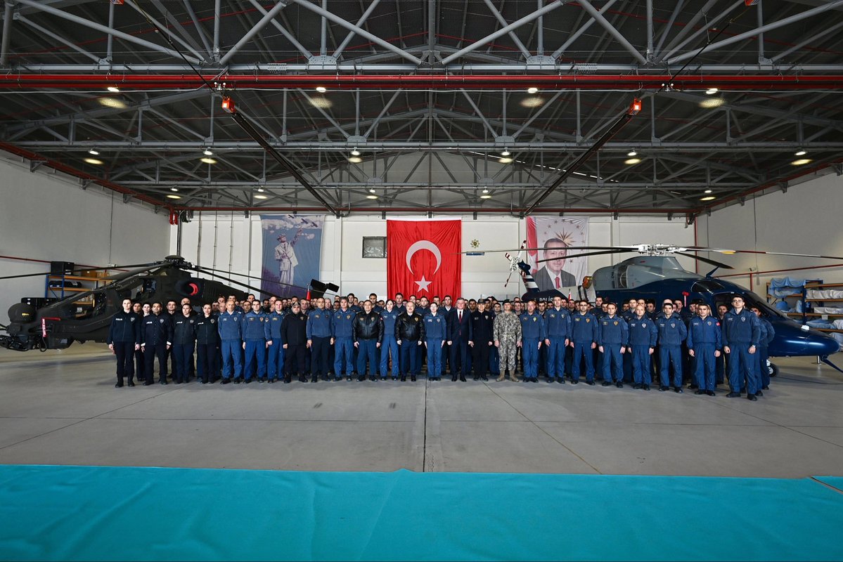 Defence_IDA's tweet photo. On the 45th anniversary of the Aviation Department Directorate, Turkish Police Chief General Director Ali Fidan underscored the importance of advancing Türkiye’s national technology initiative.

The Turkish National Police continues to strengthen its aerial operational capabilities through the expansion of Aksungur UAV capacity and the procurement of T625 GÖKBEY helicopters, reinforcing its focus on indigenous aviation technologies.