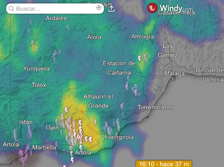 AlesandroSherry's tweet photo. #CostaDelSol=#Costa del #Sol prov. #Málaga
#Tormentas #Rayos
#SanPedro,#Istán,#Ojén,#Marbella,#Mijas,#Fuengirola,#LaCala,#Benalmádena,#Torremolinos,#Alhaurín #ElGrande/#DeLaTorre... https://t.co/YXQWOGEtz6