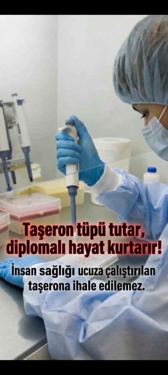 777faatma's tweet photo. Mesleğimizi yapmak istiyoruz, belirsizlik içinde yaşamak değil. Laboratuvar teknikerlerine daha fazla kadro, taşeron değil kadrolu istihdam!

#LaboratuvarınHakkı10Bin https://t.co/tuHrl1I5qV