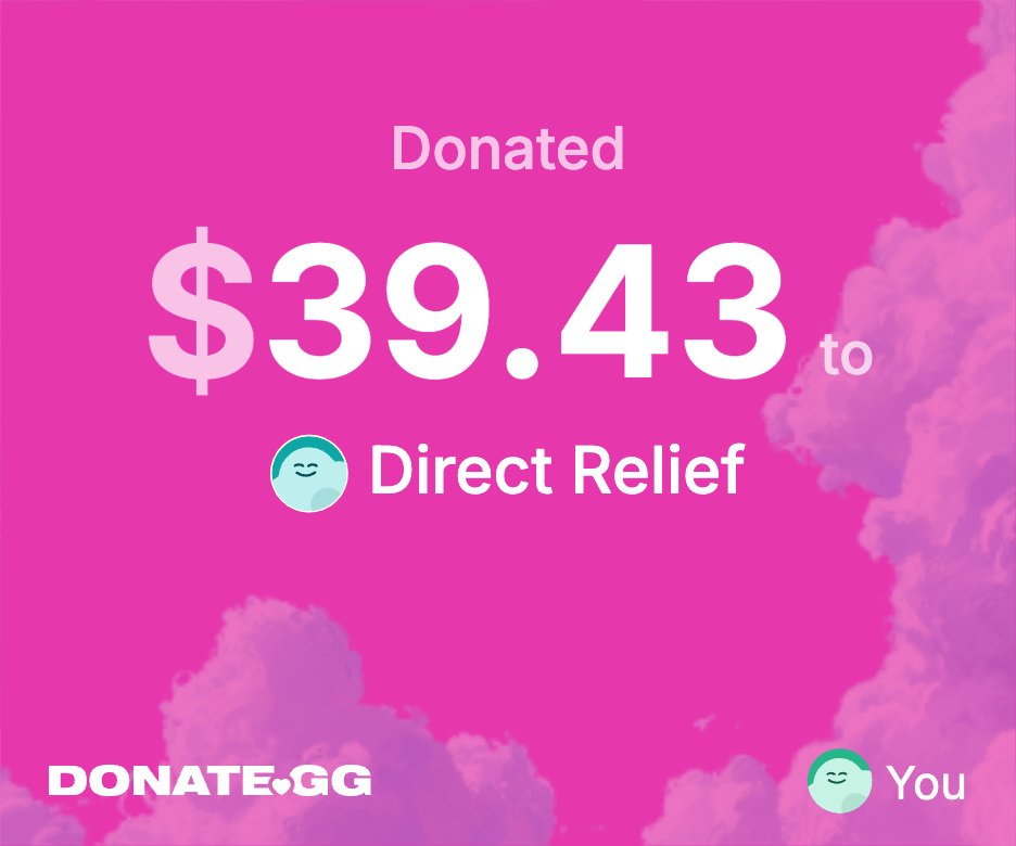EuRFoundation's tweet photo. We managaed to make it to one of the top leader boards on @donatedotgg @DirectRelief https://t.co/dYVHE02KUt