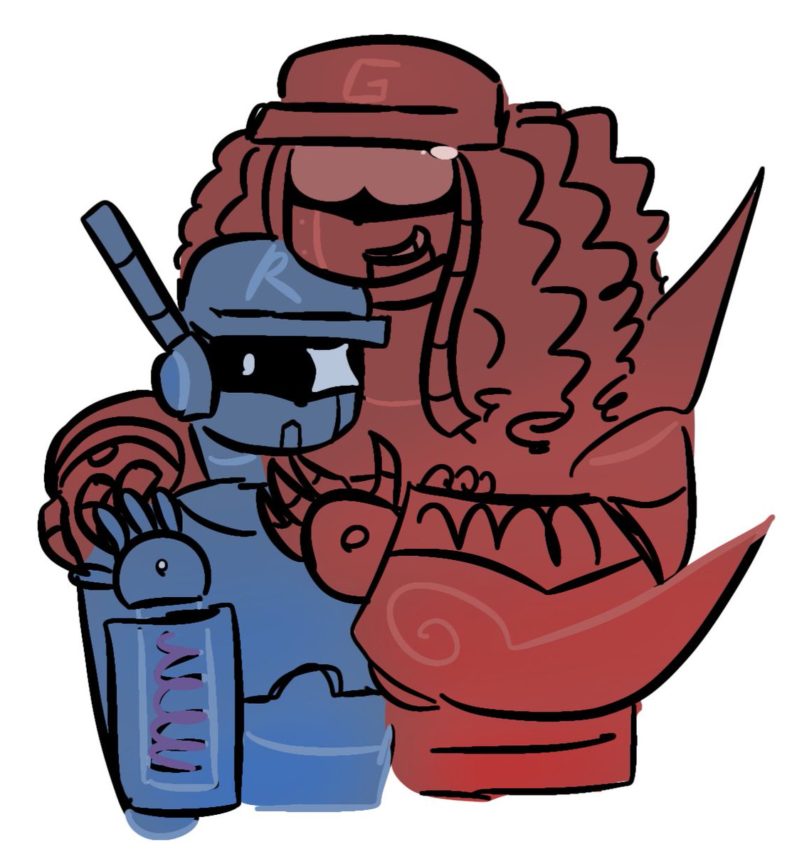 qwiwich's tweet photo. I fucking love protocoil and matxhed em with my very special fav person 🥺 godmetal here too
#pwnedby14 #godcoil https://t.co/Kn8319Xofo