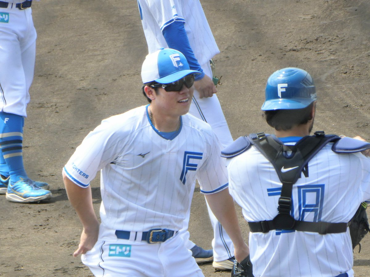 papicue06's tweet photo. 4月に鎌ヶ谷行って梅ちゃん見れたのがハムの最後になってしまったけど、どこに行っても応援してます！推しに感謝。 https://t.co/xDXIJ9FSlT