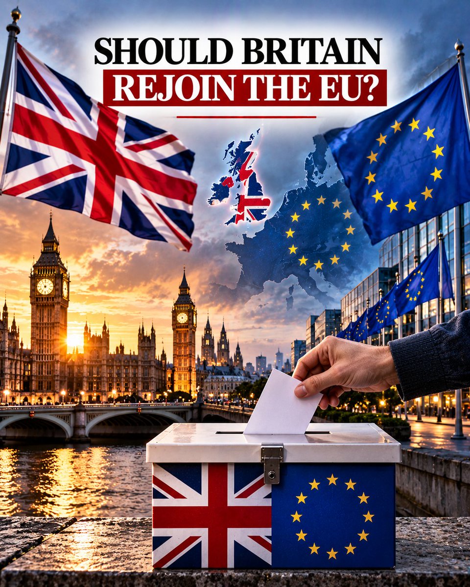 planet_Beasts's tweet photo. 🇬🇧🇪🇺 With security concerns over Russia and tensions with Trump, should the UK reconsider EU membership🗳️??

A) 🇪🇺 YES — Strength through unity
B) 🇬🇧 NO — Independent Britain https://t.co/LIJIVNYDMp