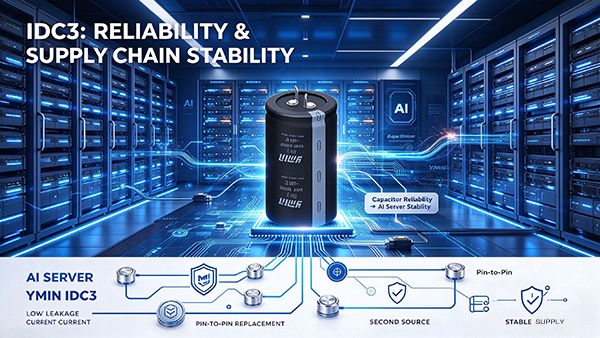 embedded_comp's tweet photo. Sponsored - From Leakage Current Reliability to Supply Chain Stability: YMIN IDC3 Delivers a Reliable Snap-In Aluminum Electrolytic Capacitor Solution for AI Servers #AI #datacenter
https://t.co/D1qZf7H0Gn https://t.co/WVdqa02JMw
