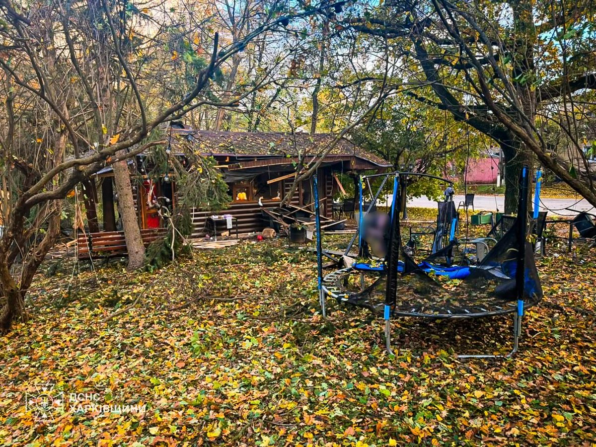 jurgen_nauditt's tweet photo. Russian terrorists have killed an infant in a stroller and two women in the Kharkiv region; at least 14 people were injured, including 7 children, according to the Ministry of Internal Affairs.

The Russians attacked the central park in Nova Vodolaha with a drone—at a time when many people were present, including families with children.

Elon Musk and Trump are helping Russia in such horrific attacks.