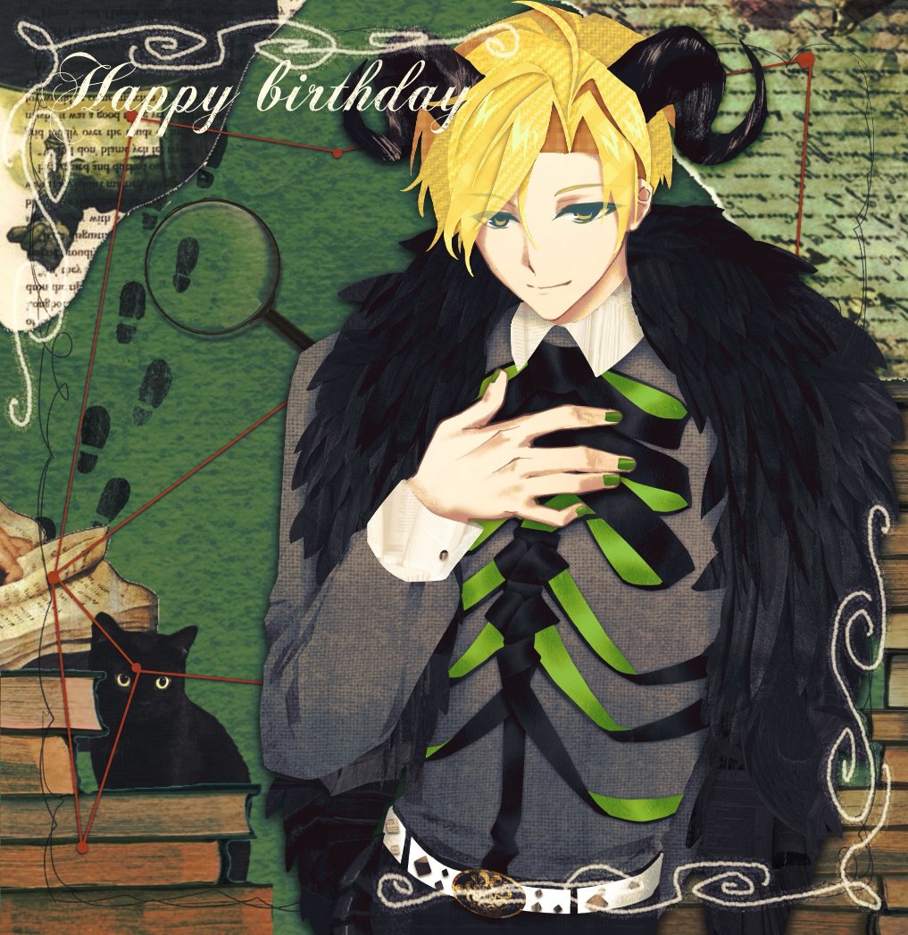 mumu_873's tweet photo. 💚🎂🥳📚
#ObeyMeBD #HappyBirthdaySatan #obeymefanart https://t.co/PdiZq4QHWC