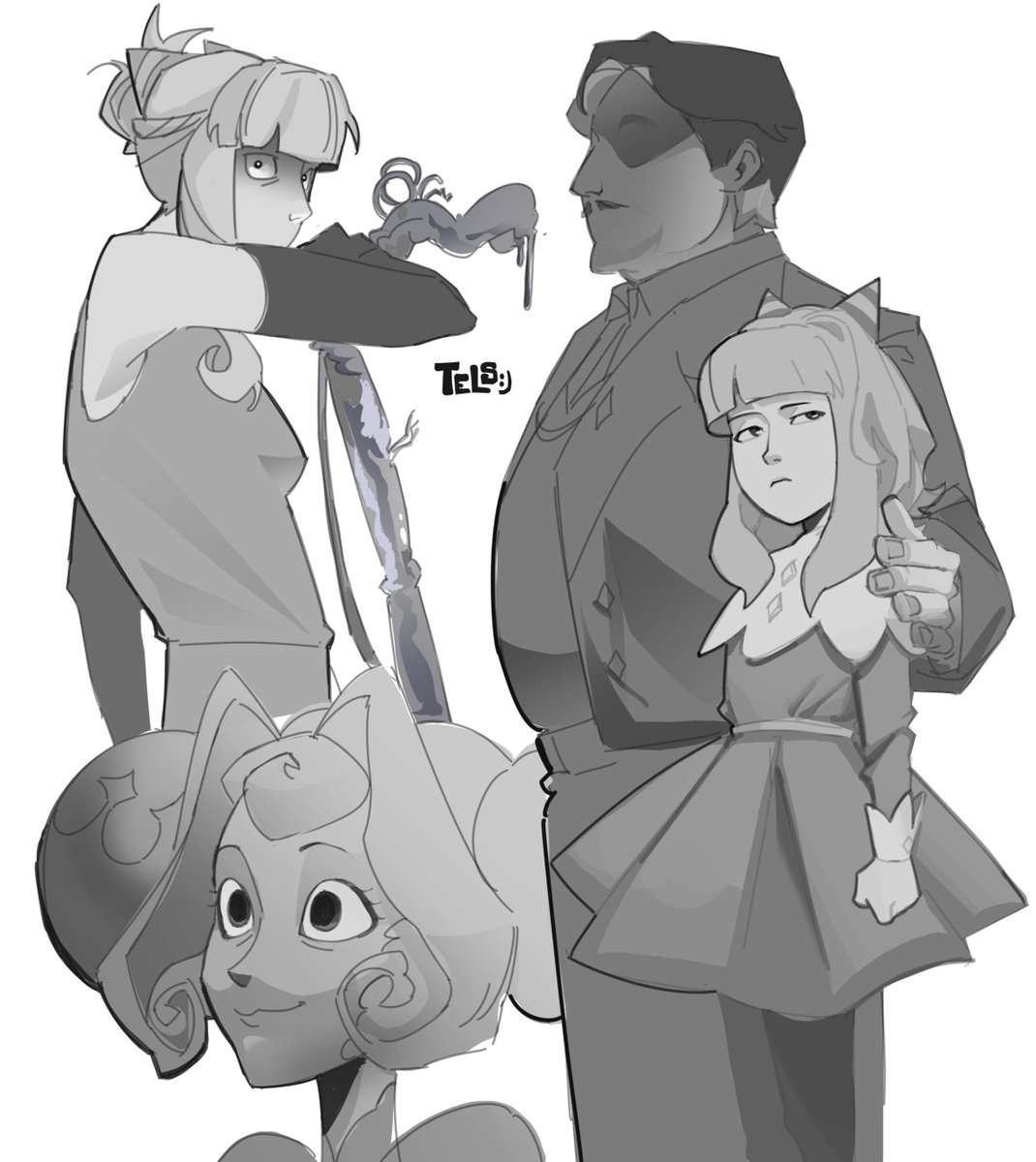 telsyaa's tweet photo. The whole family is doomed
#KnightsOfGuinevere https://t.co/KmLXM1EuUU