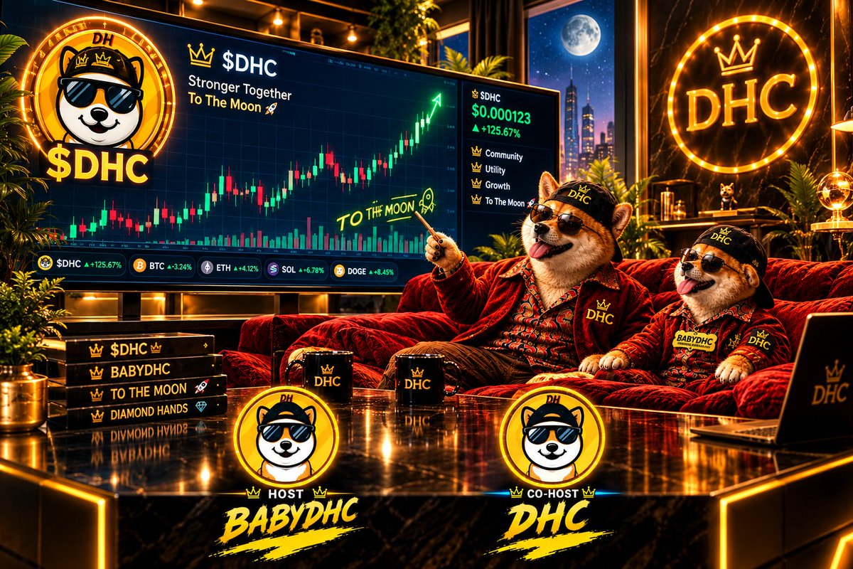 Liyanda152897's tweet photo. @hugh_stiel Good morning @hugh_stiel 
Good morning @DogeHeadcoin 
$DHC
$BABYDHC

https://t.co/Bajdd5xSEP 

Seeing a huge potential coming $DHC IS HEATING UP IN THE GLOBAL WORLD 

2osDLvHEpkv9rhFoXbfqHeW1Fqty8yyp1JSuFrU7fBgn https://t.co/mttToeFife