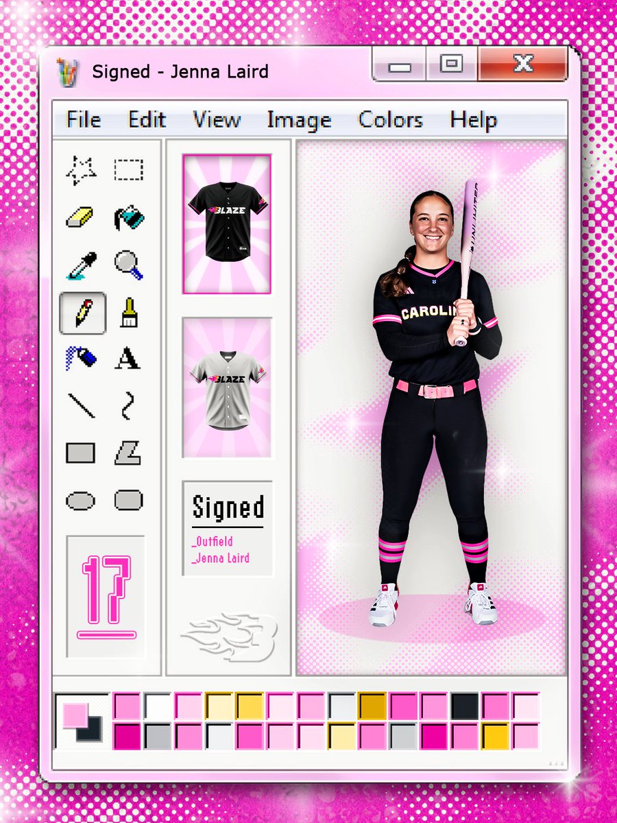 AUSL_Blaze's tweet photo. M-I-Z! 🐯

infielder Jenna Laird has re-signed with Carolina for the 2027 season ✍️

👉 https://t.co/bmfjPwzdXR https://t.co/rj5oCUuFkS
