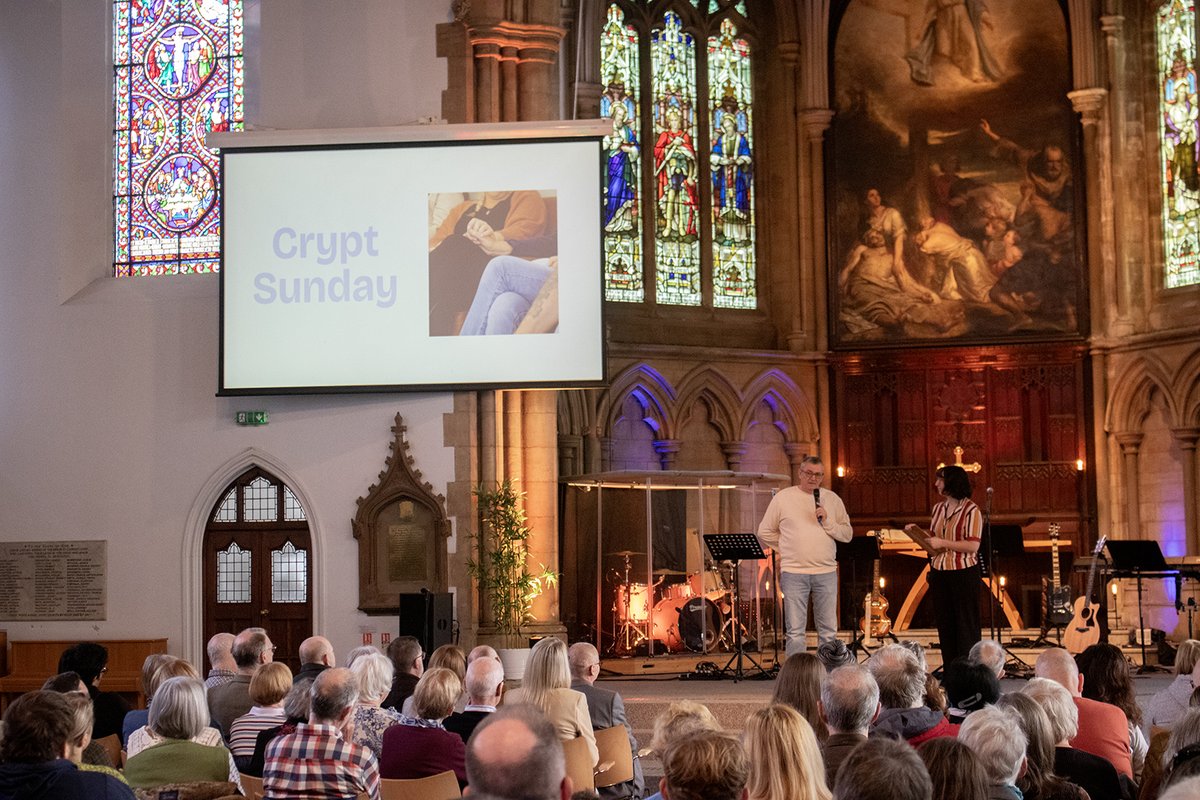 CryptLeeds's tweet photo. Yesterday we celebrated our annual “Crypt Sunday.” 

See this story on our website:
https://t.co/kjbdcf2k9m

#CryptSunday #StGeorgesCrypt #ChurchCommunity #VolunteerSpirit #FaithInAction #CommunitySupport #AnnualTradition #ChurchMinistry #GivingThanks #BlessedTime https://t.co/SBWhO1ZxtC