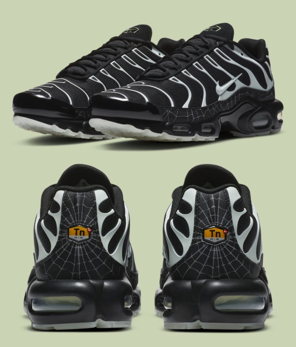 JustFreshKicks's tweet photo. Nike Air Max Plus "Spider Web" Returns This Week 🔋🕷️

Details: https://t.co/kGZHmRs7Ec https://t.co/XKdJoOFNsU