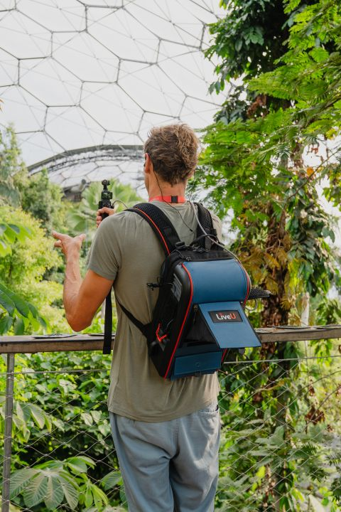 videoguyscom's tweet photo. Eden Project hit 75,000+ students streaming on a phone and Wi-Fi. 📱🌿
Then they upgraded to @LiveU. See how they turned their entire site into a live classroom: https://t.co/OjClj4z4ml #LiveU #LiveStreaming #EducationTech https://t.co/aUW6f9EL4r
