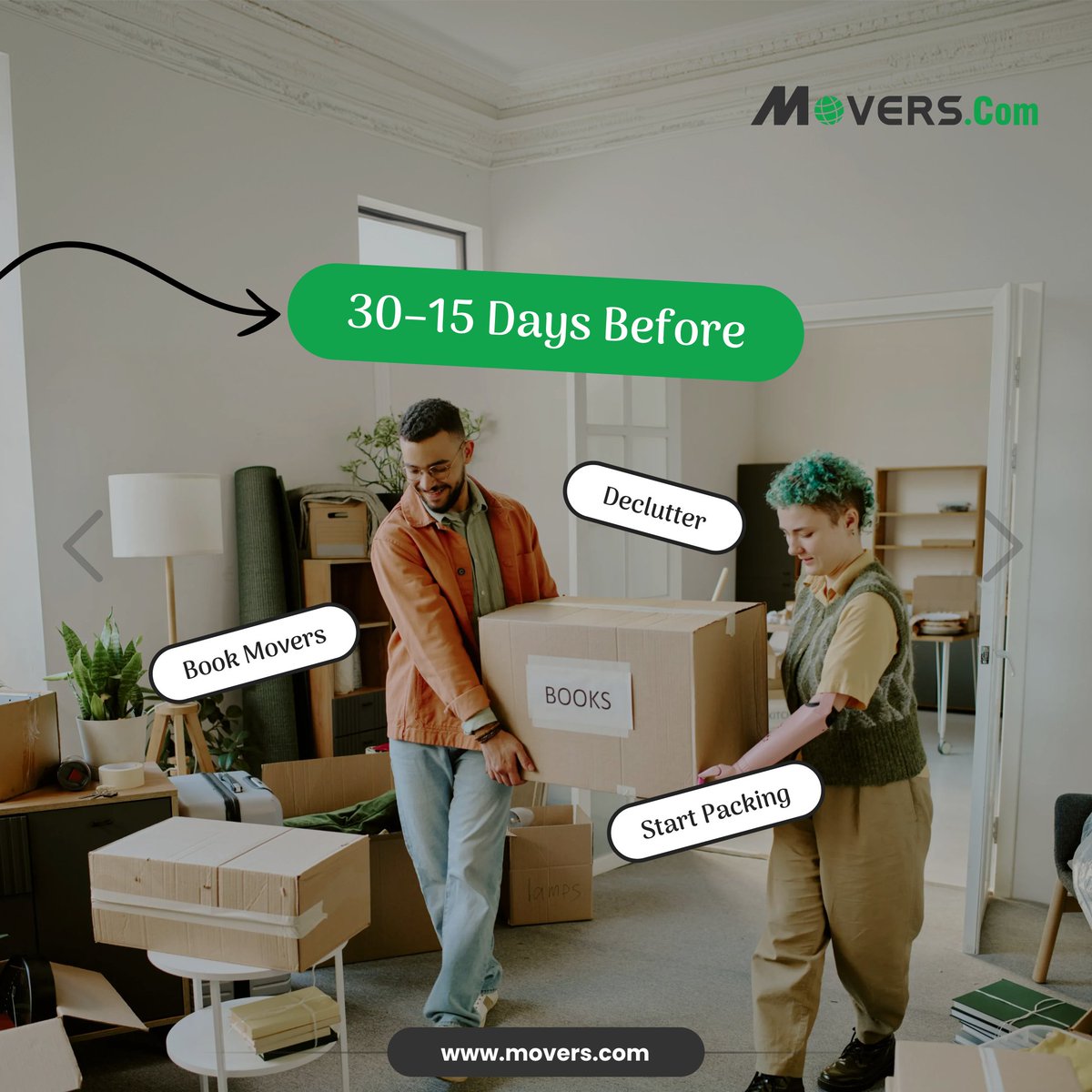 MoversCom's tweet photo. Moving in the next 30 days? A simple timeline can help you stay on track and avoid last-minute stress. 
Save this post so you can check each step off as moving day approaches.

#MovingTimeline #MovingIn30Days #MovingChecklist #MovingTips #PackingTips #BookMovers #MovingPlanning https://t.co/MLiWtxVThe