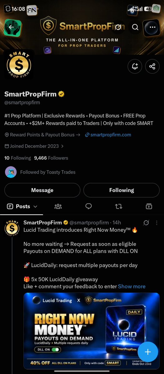 0xCypherData's tweet photo. @Toasty_Trades @smartpropfirm Toasty
 @josh_blizz0 @mozartofcrypt0 https://t.co/IbfSveDCu4