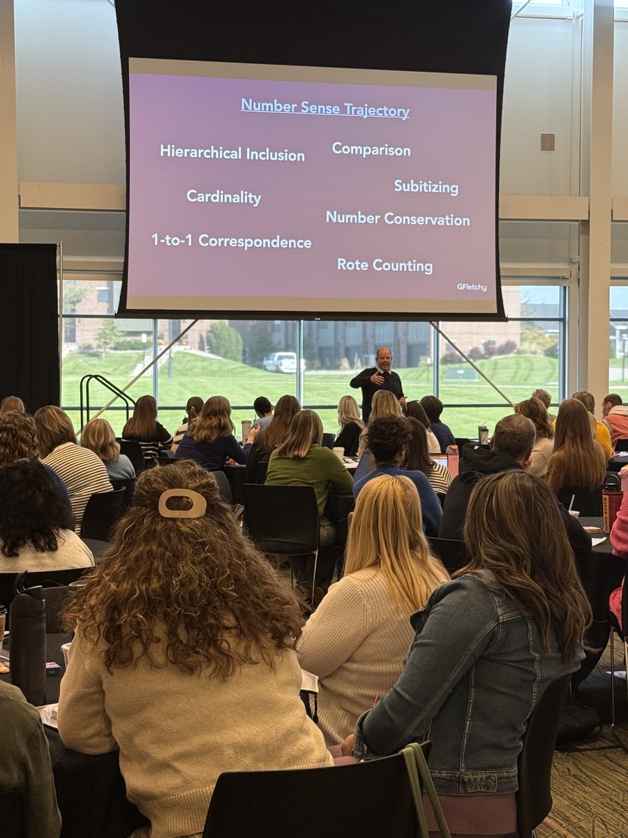 IowaMathTeach's tweet photo. Iowa math educators learning about Number Sense Trajectory
https://t.co/xDLkpQKtb0  
#iowamathteach #iowamath #iowamathstandards https://t.co/U6MqQa28a9