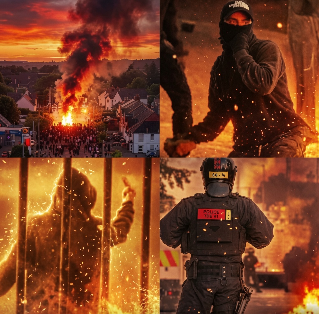 JensGanman's tweet photo. Checklist next riot / French, German, British, Italian, Irish, Scottish, Swedish, Danish, Dutch police:

Masked terrorist assaulting innocent civilians – shoot.
Masked terrorist setting fire to buildings – shoot.
Masked terrorist throwing stones at people – shoot.
Masked terrorist armed with Molotov cocktail – shoot.
Masked terrorist attacking firefighters – shoot.
Masked terrorist attacking ambulance – shoot.
Masked terrorist looting Louis Vuitton store – shoot.
Masked terrorist looting supermarket – shoot.
Masked terrorist waving terrorist flag (you all know which one) – shoot.