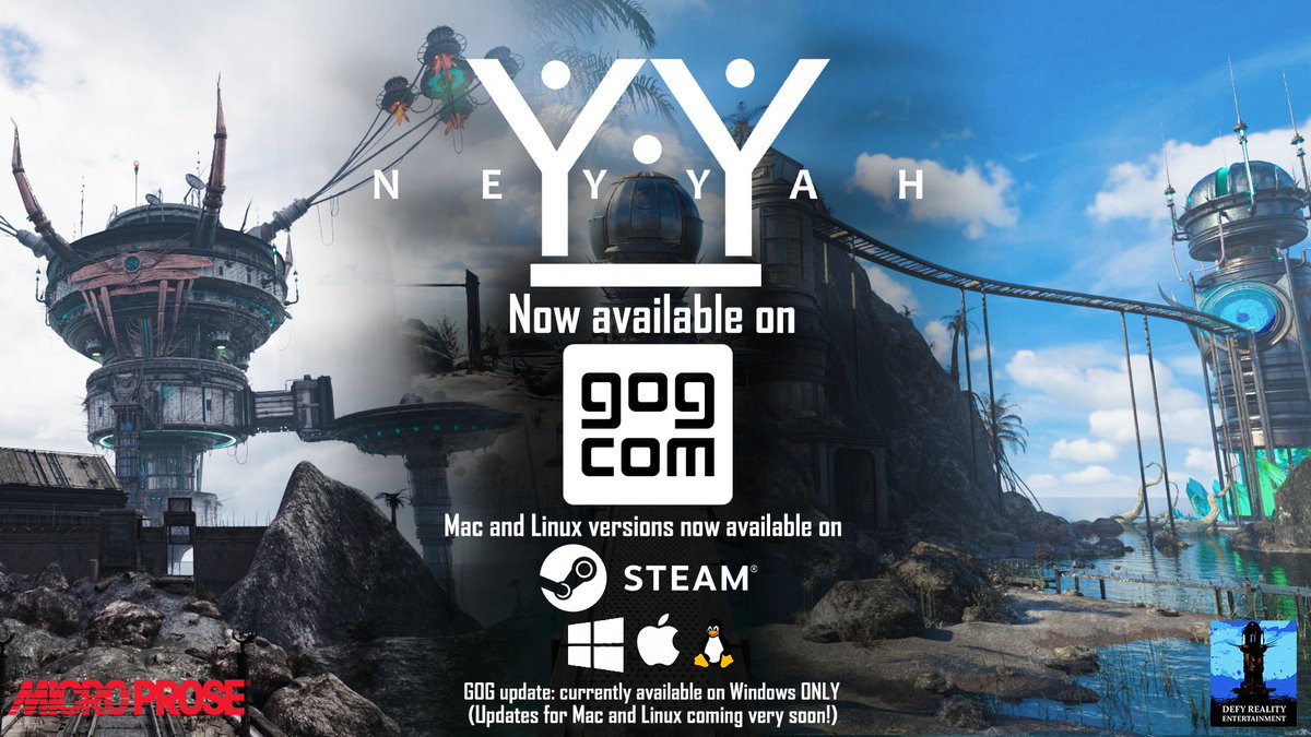 NeyyahGame's tweet photo. The portal into Neyyah has now opened on GOG at 50% off! Also available on Mac and Linux over on Steam! (50% off too!) Links below! Oh, and something 'Beyond Neyyah' coming out very soon too! #adventuregame #pointnclickgame #puzzlegame #gameart #retro #gaming #pcgaming #indiedev https://t.co/NS19HP1TPC