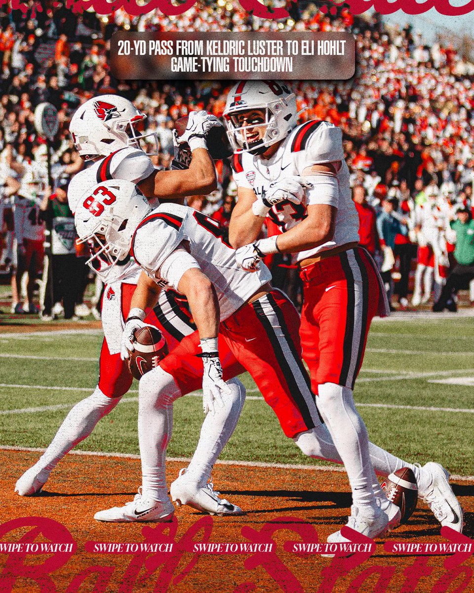 BallStateFB's tweet photo. Saturday’s sequence 🤩 1/2 https://t.co/HK30K10o1y
