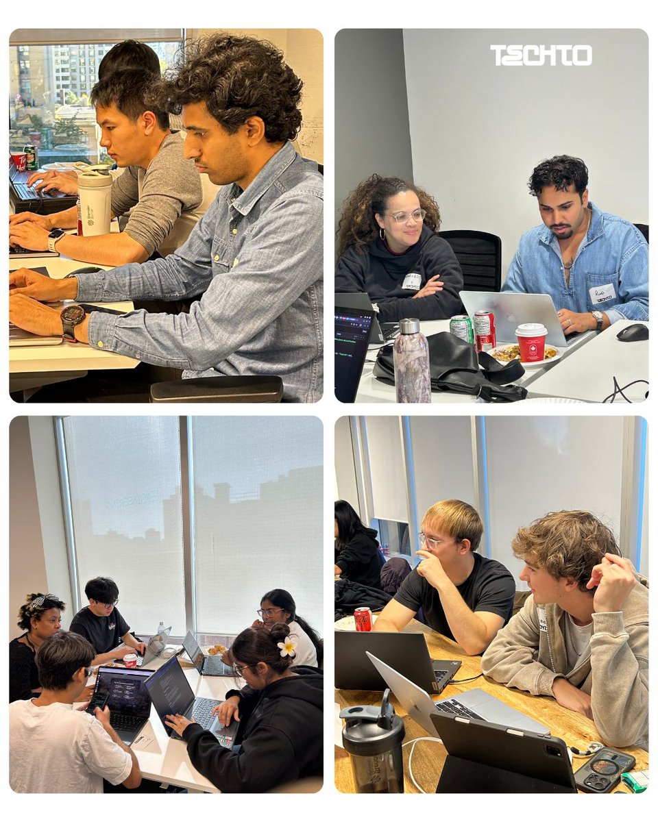 TechTO's tweet photo. 12 hours to build the fastest, cheapest AI agent that can book a hotel 🏨

One agent called a front desk, haggled on the price, and booked a room in Calgary.

Team 18 won $1,000 🏆 https://t.co/ZlaA1mlQo9