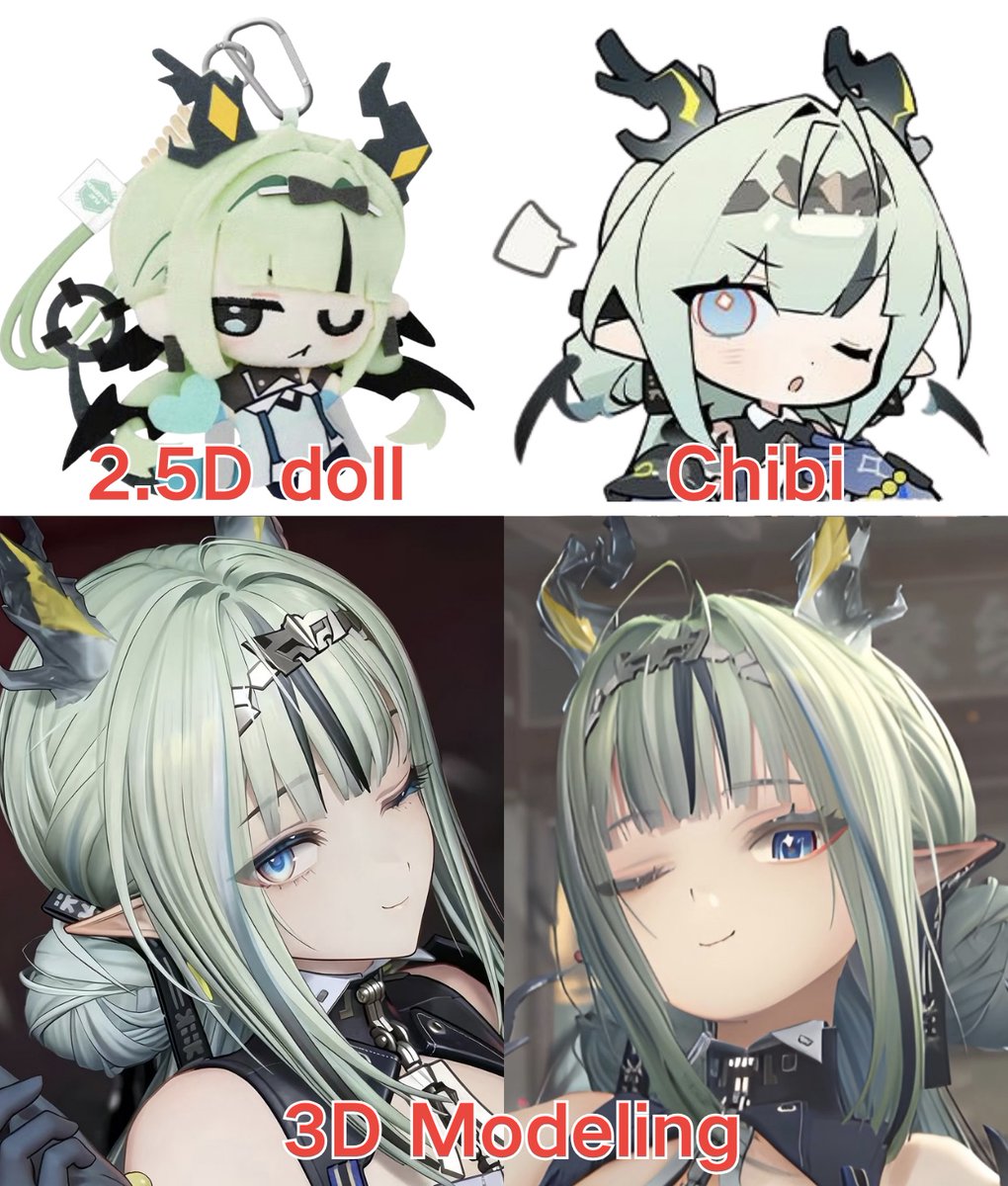 PlayedThemAll's tweet photo. Si really loves winking! Whether it's the plushie, chibi art or 3D model, she always makes that expression. It's so cute!
#ArknightsEndfield #Endfield #エンドフィールド #명일방주엔드필드 #Si https://t.co/t74f97vtwm