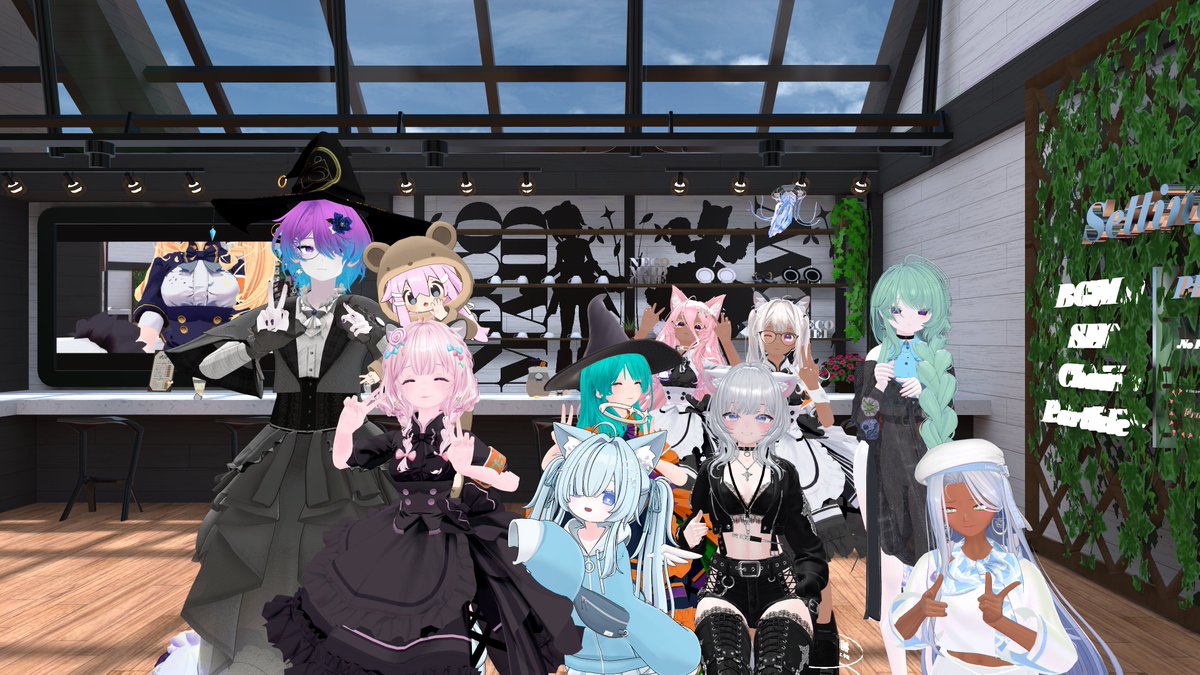 nagi60415346's tweet photo. #猫盟 に遊びにいきましたー！
ハロウィンメニューを頼んでいっぱいお話しましたー♪
おっきい狼さんの背中にも乗せてもらいました https://t.co/n1DkNbVwKB