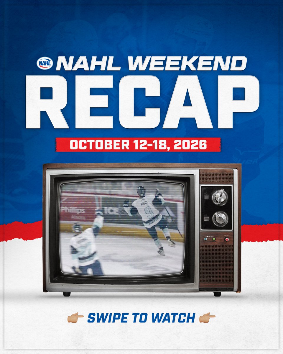 NAHLHockey's tweet photo. 60 minutes wasn't enough in NINE games this weekend! ⏰

#WeekendRecap https://t.co/vIRHSWPqCa