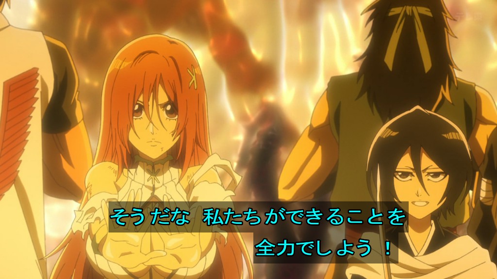 GATARI03's tweet photo. よく言うた。それでこそヒロインだ #BLEACH_anime #BLEACH https://t.co/dfJeHH6t9V