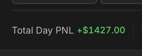 shadowtradezzs's tweet photo. Day 48 - following my rules and discipline until I get a payout 

PNL = +$1425

Took 1 trade today 
Trade 1 - PMH/5min high retest 

Overall bias on 4 hour was bearish but 1hour and 15min had bullish volume 

Trend is your friend 

All glory to god thank you for everything! https://t.co/bpOI5DBy4H