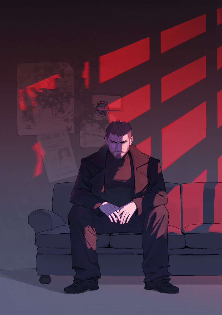 Chilishibainu's tweet photo. “我不舍得忘记他。”

#ResidentEvil #piersnivans #ChrisRedfield #Nivanfield https://t.co/vGziOfL49k