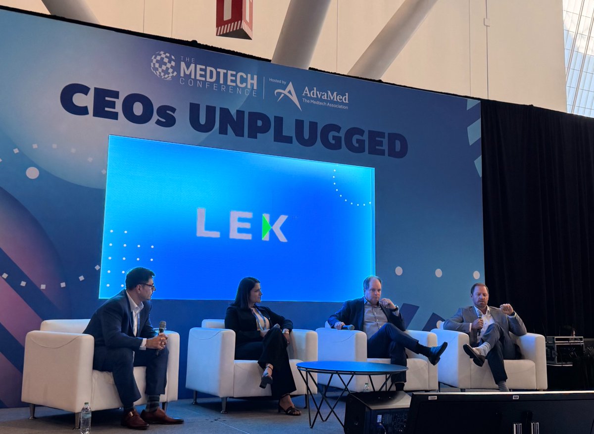 OmarMKhateeb's tweet photo. Great session  at #MTC26 @iRhythmTech CEO Quentin Blackford had a great point on medtech and tech. The winners in our space will own Clinical accountability but that we have to find ways to do partnerships with big tech to amplify the value we deliver to patients. https://t.co/jNJrDSGWrL
