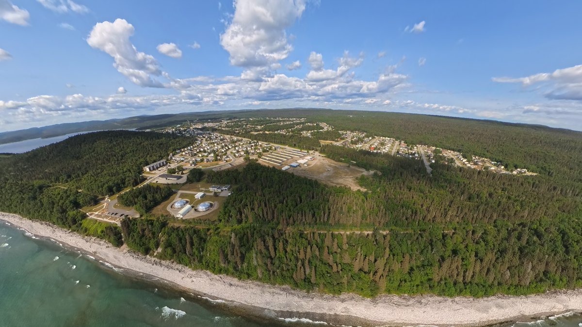GenMining's tweet photo. Our construction camp in the Town of Marathon, Ontario is coming to life as we prepare to welcome the team that will help build Canada’s next critical minerals mine.

Situated right on the shore of Lake Superior and only 10 km from the Project our employees will enjoy one of the most scenic (and shortest) commutes in Canadian mining.

Momentum is building. Marathon is growing. And @GenMining is proud to be part of it.

#copper #palladium #mining #Marathonproject