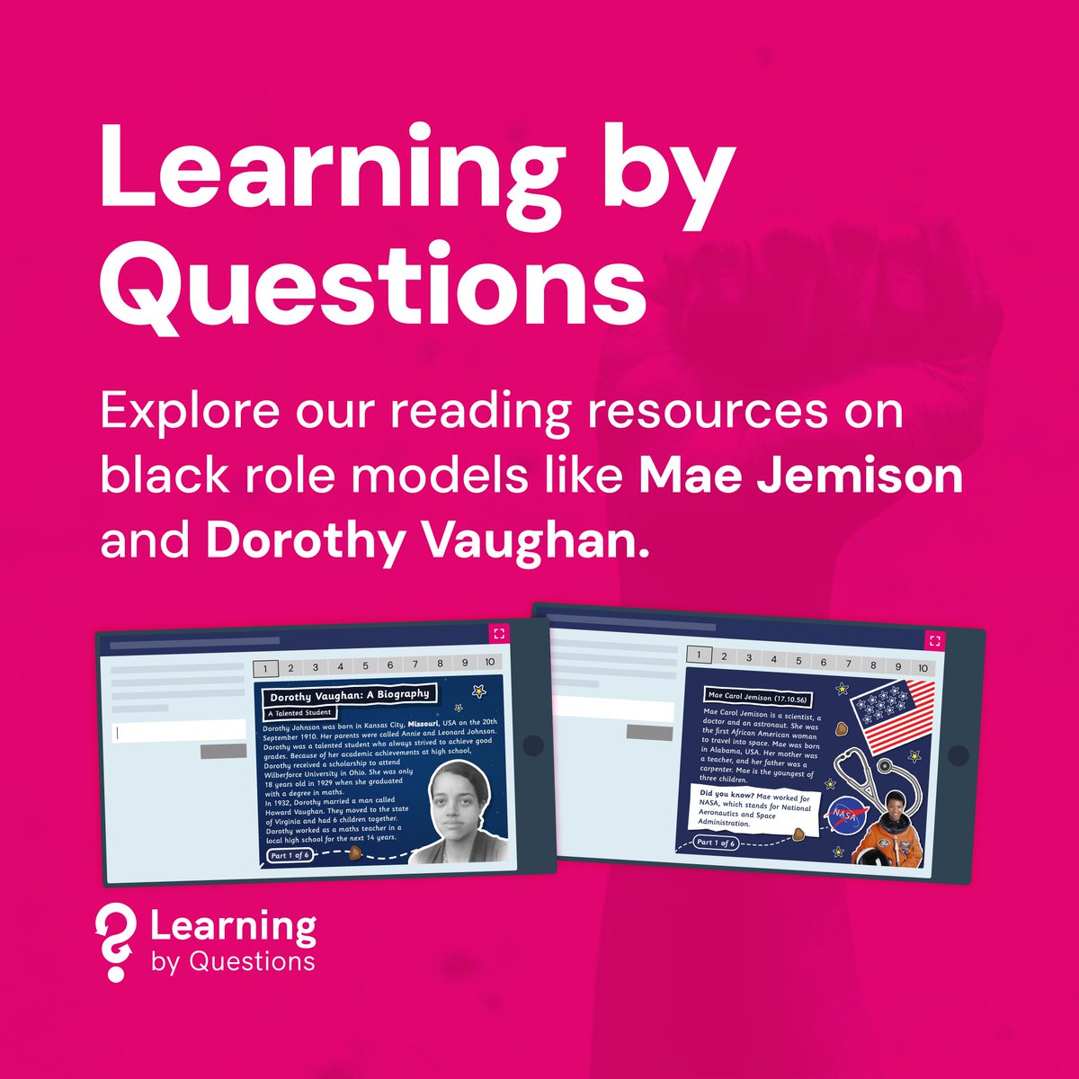 LbQorg's tweet photo. Looking to explore Black History and culture beyond Black History Month in October?

Let Learning by Questions give you a helping hand with our resources and activities that you can find in this blog 👉 https://t.co/cEKILDUwqK 

#LbQ https://t.co/7kqIc9zvqj