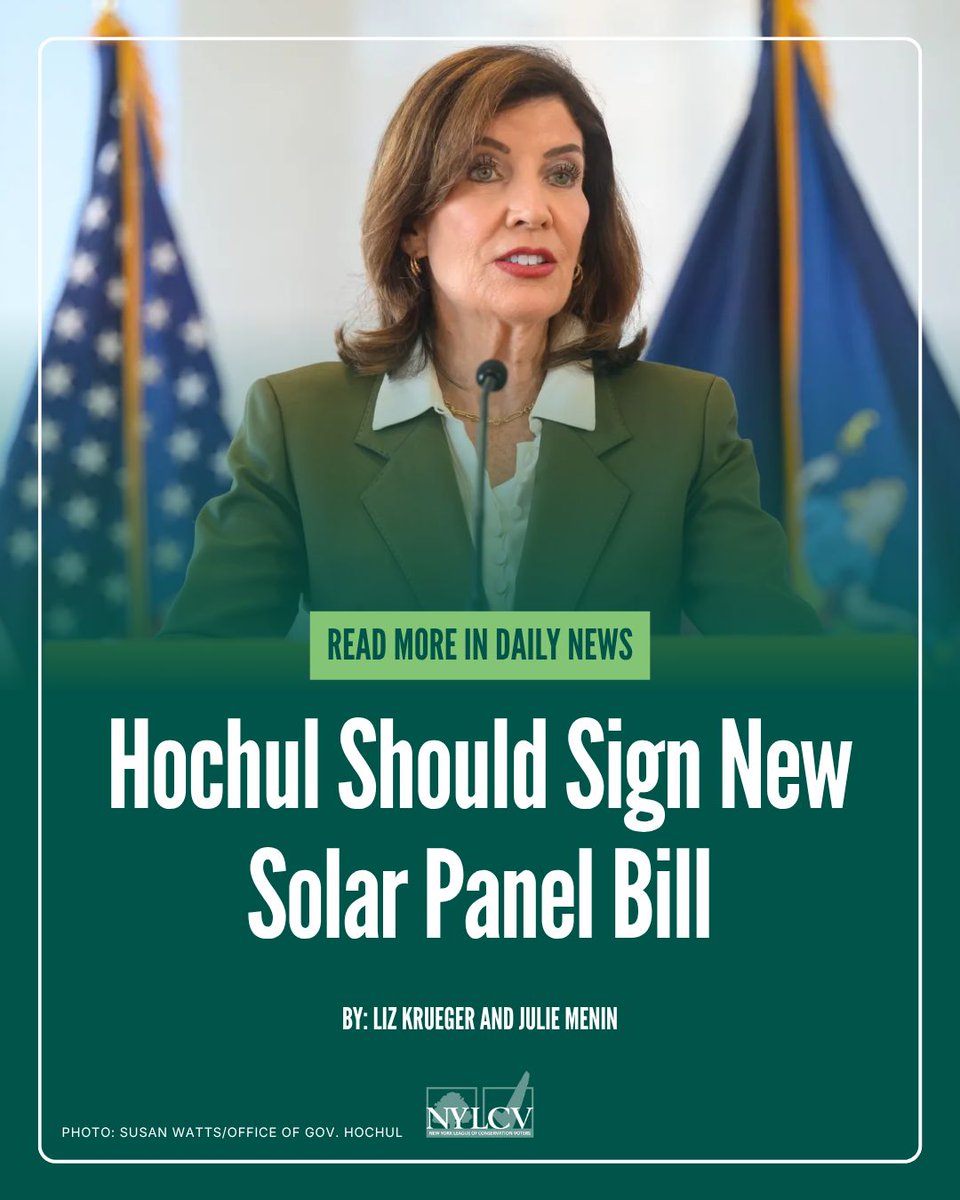 nylcv's tweet photo. .@GovKathyHochul has a chance to sign legislation that would help lower utility bills while reducing emissions and expanding access to renewable power.

@LizKrueger and @SpeakerMenin detail why they think Gov. Hochul should take this critical step: https://t.co/NQ8cb2EHke https://t.co/4RUT8BWQnL