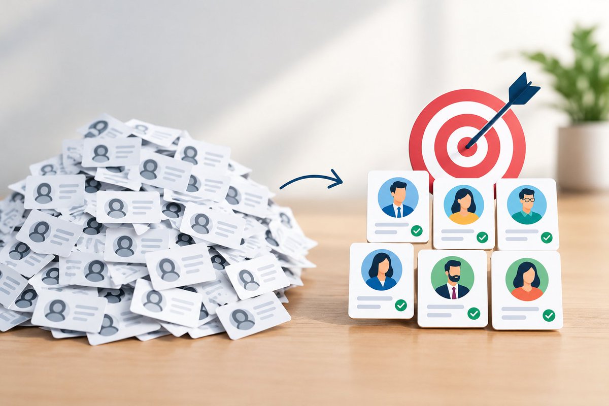 mariaoffial22's tweet photo. Myth: "More contacts = more leads."

Reality: 500 accurate contacts who fit your ideal customer will beat 5,000 random ones.

Quality over quantity. Every time. 🎯

#LeadGeneration #B2B https://t.co/myxXv6w8Re