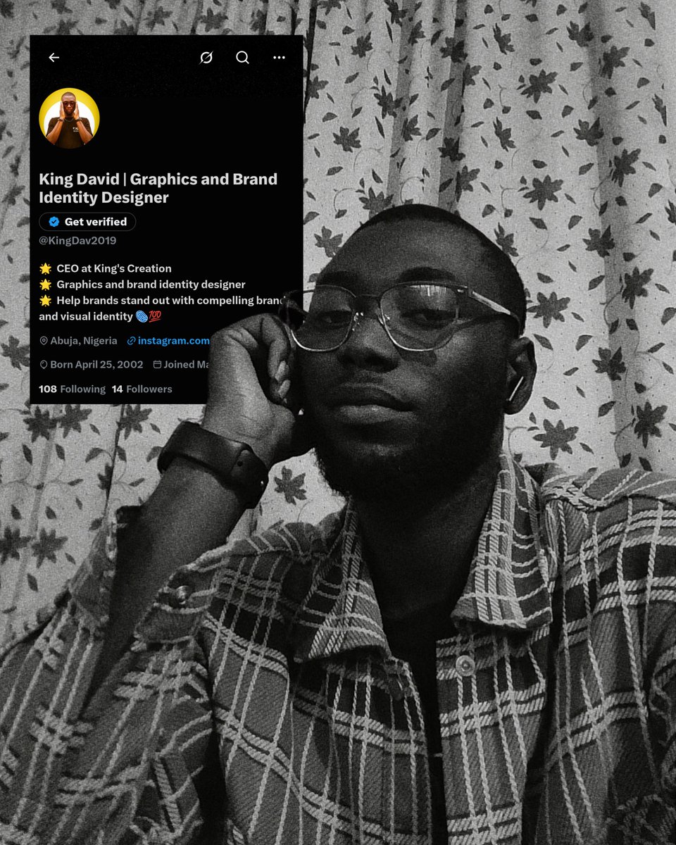 KingDav2019's tweet photo. Why ain't you following me ? https://t.co/ykgNdoGRgc
