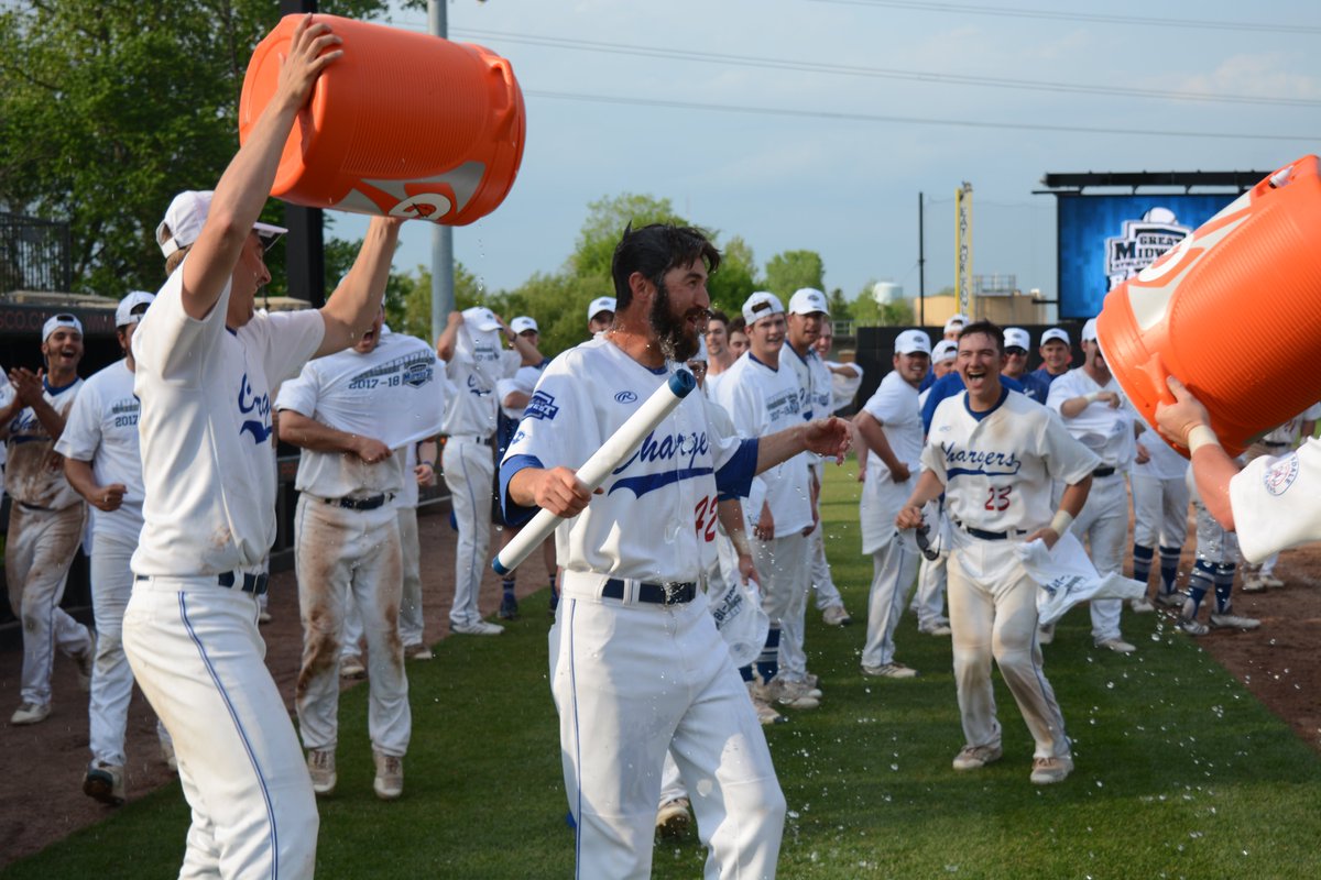 HCChargers's tweet photo. Congrats to former @HillsdaleBasebl head coach @EricTheisen_ on helping the @Brewers reach the @MLB World Series for the first time since 1982 as Milwaukee's hitting coach! Bring it home, ET! #AlwaysACharger #WinOurWay  @GreatMidwestAC @Hillsdale https://t.co/1jz8XPIH3c