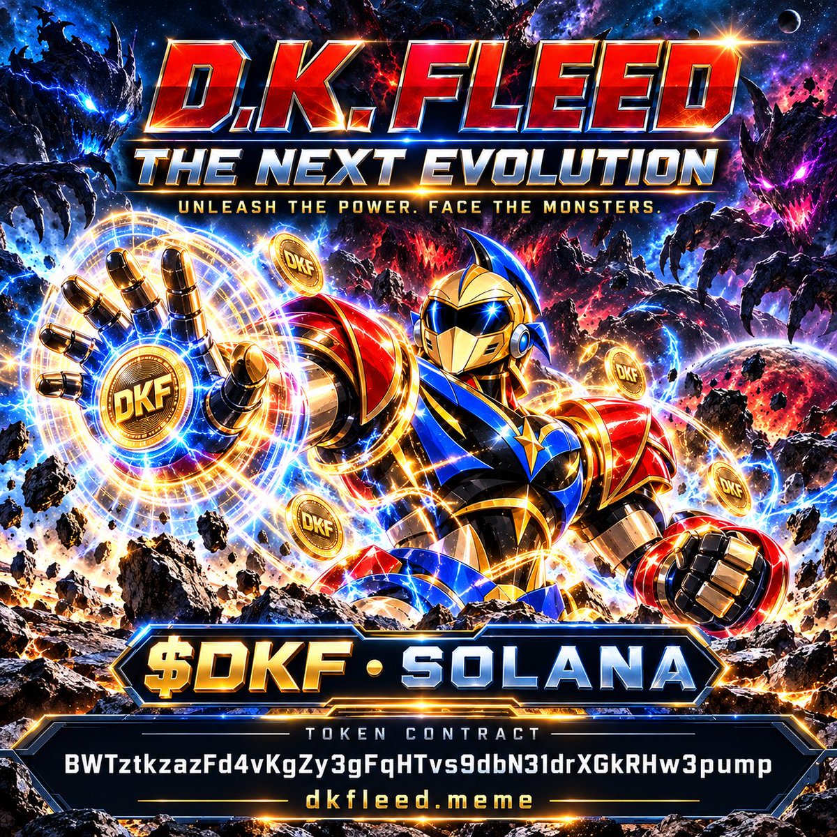 dkfleedmeme's tweet photo. 📡🚨 UNKNOWN SIGNAL DETECTED!

🤖 Origin: D.K. FLEED
🌌 Galaxy: Solana
🪙 Token: $DKF

👽 Decode the signal. Join the fleet!

🚀 Explore $DKF on https://t.co/oxvkTrj2lF!

CA:
BWTztkzazFd4vKgZy3gFqHTvs9dbN31drXGkRHw3pump

🌐 https://t.co/2q5uD6wBKE

#DKF #Solana #PumpFun https://t.co/MOxhEIzixb