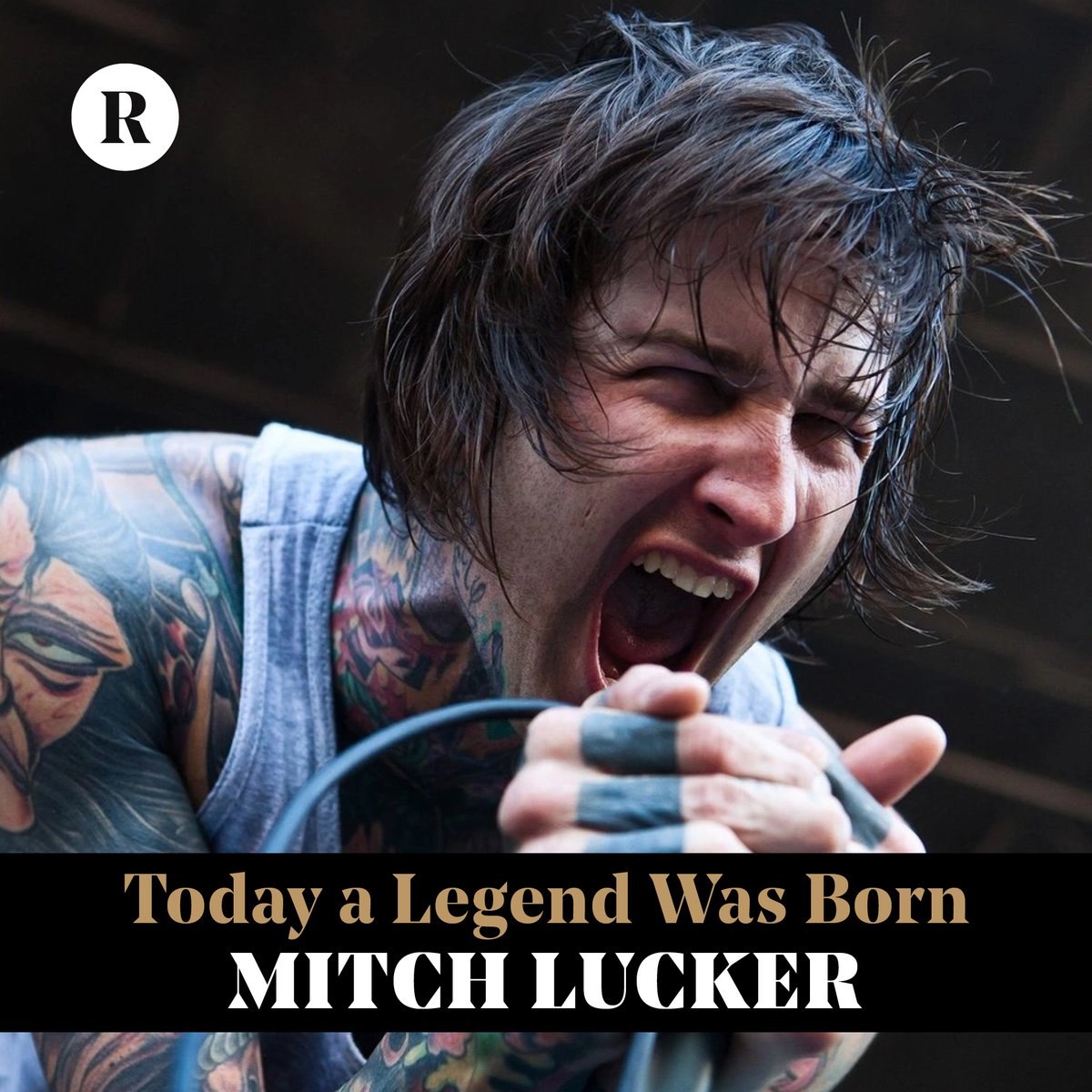 Revolvermag's tweet photo. OG SUICIDE SILENCE vocalist MITCH LUCKER was born on this day in 1984. 

RIP.⁠
⁠
📸: Chelsea Lauren/WireImage https://t.co/5kHfzlNTM8