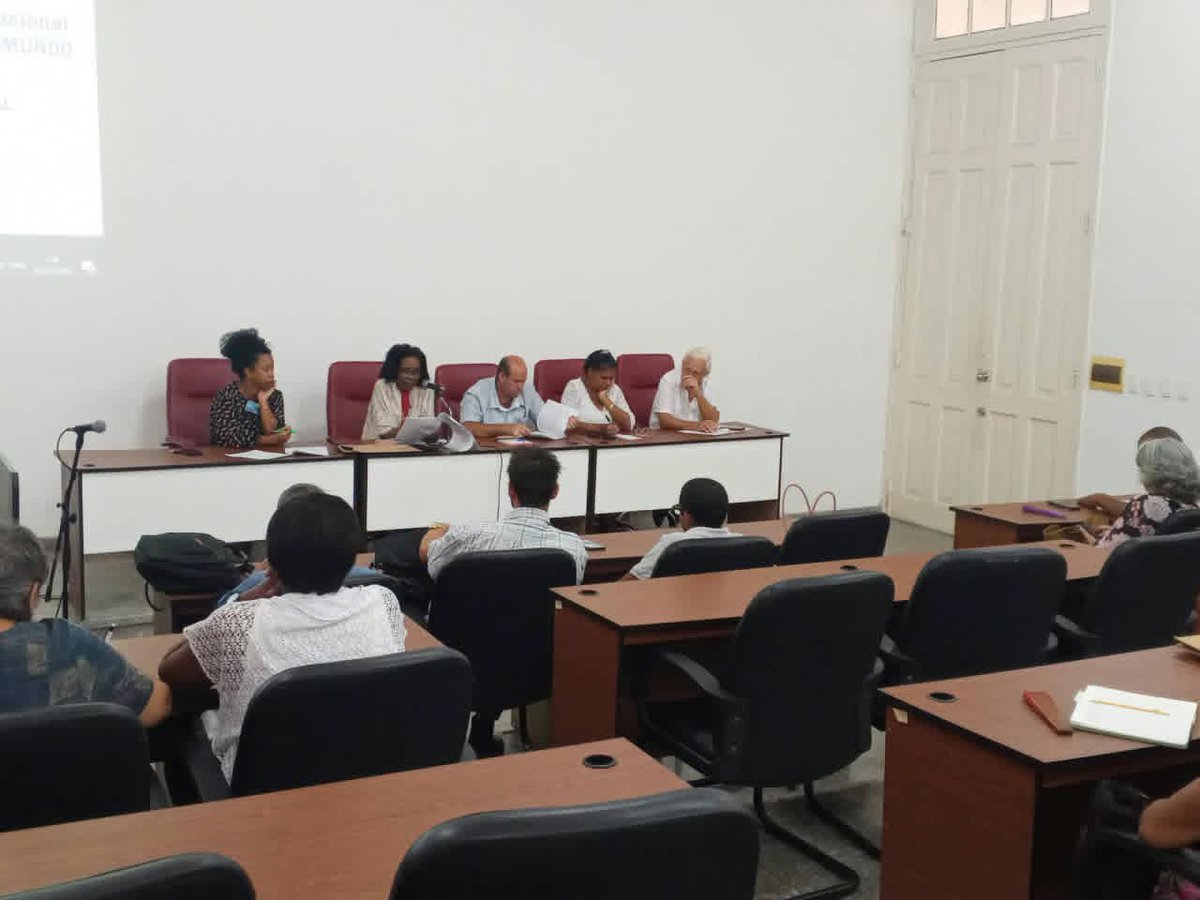 pregercuba's tweet photo. #PREGER en la VII Conferencia por el Equilibrio del Mundo, con la ponencia "El antirracismo de José Martí a Fidel Castro:(...)."Iremos forjando, paso a paso, la patria nueva.", de las Ms.C. Carmen Rodríguez, Ms.C.Maria A. Cordoví y Dra.C. Alicia Toledo. https://t.co/ds7mNbMGv5