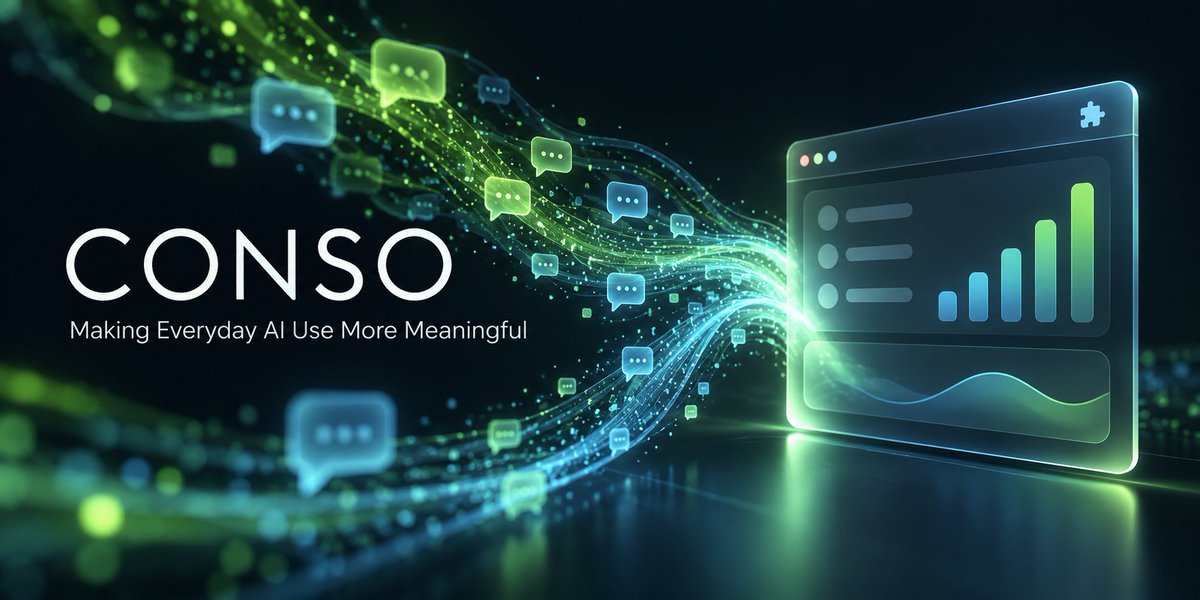 contributions99's tweet photo. CONSO: A Fresh Perspective on Everyday AI Usage
AI tools are becoming part of our daily routines. We use them to explore ideas, understand unfamiliar topics, improve writing, and solve practical problems. However, we rarely pause to examine how we use these tools or whether our https://t.co/qbxvkYLNoK