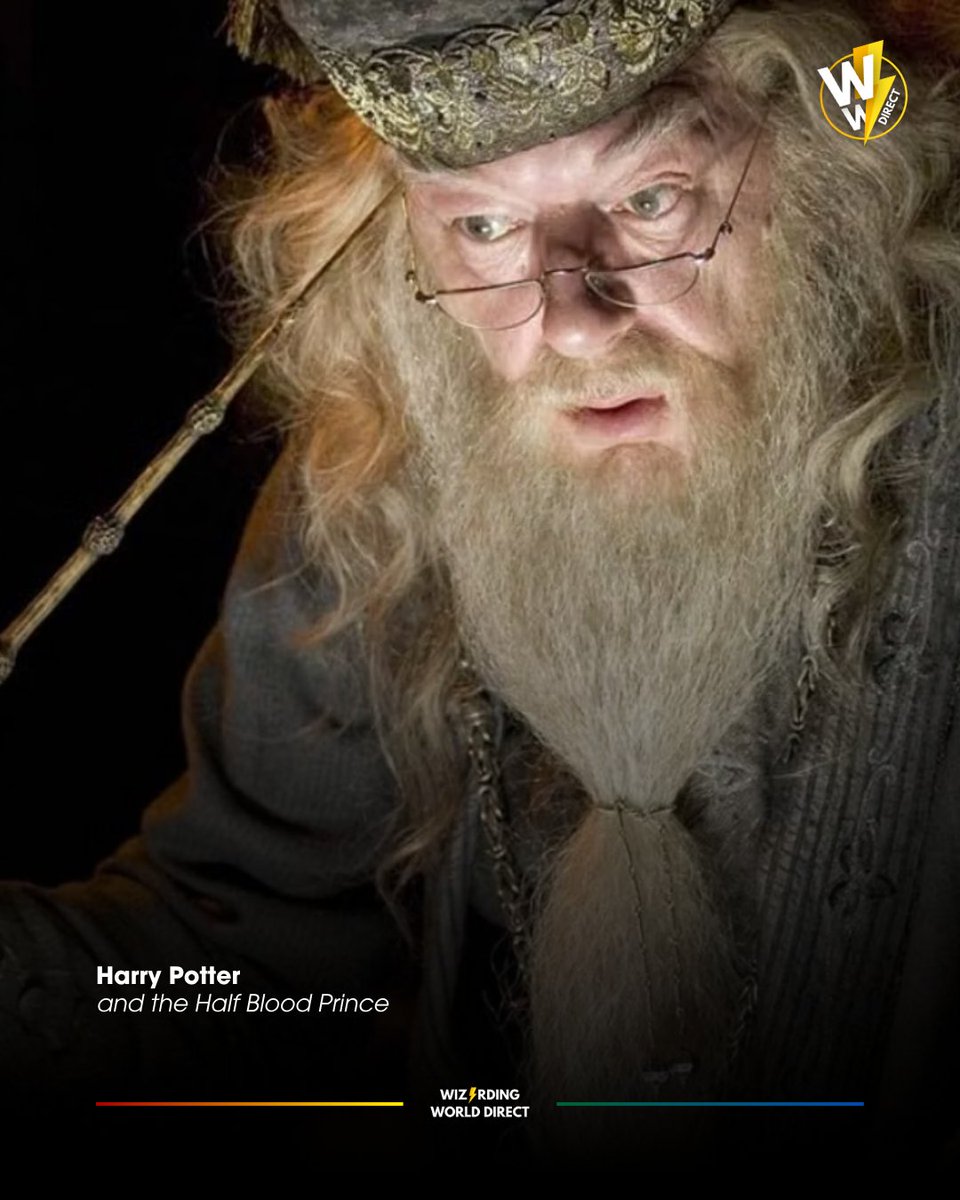 WW_Direct's tweet photo. Remembering Michael Gambon on his birthday, who portrayed Albus Dumbledore in the HARRY POTTER films 🎂