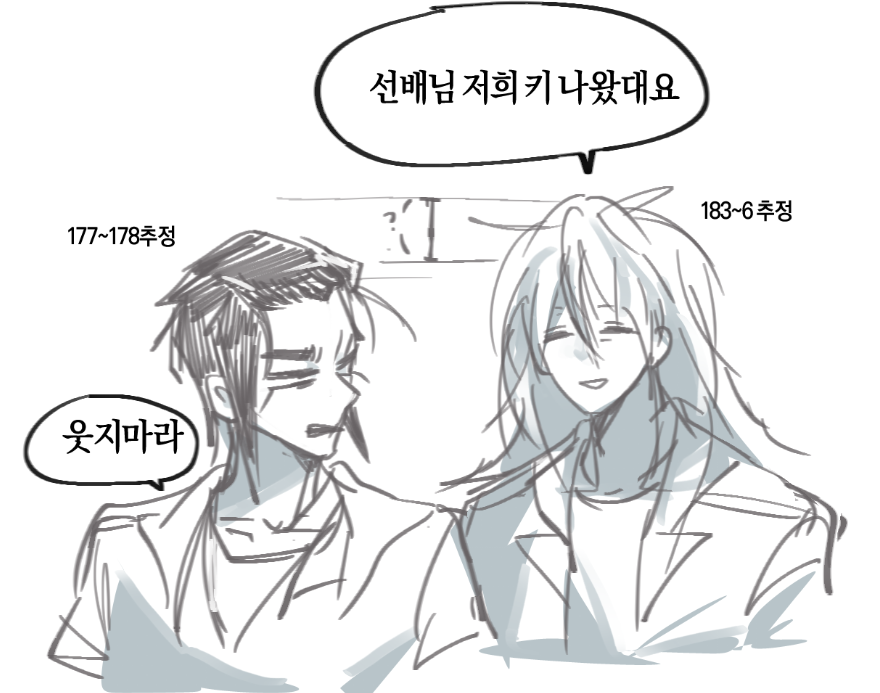 Anna_straw_zip's tweet photo. 매뉴얼이랑 컨티뉴
그려보니 걍 평소 내가 생각했던 키 차이긴 함... https://t.co/2WcflYhnUJ