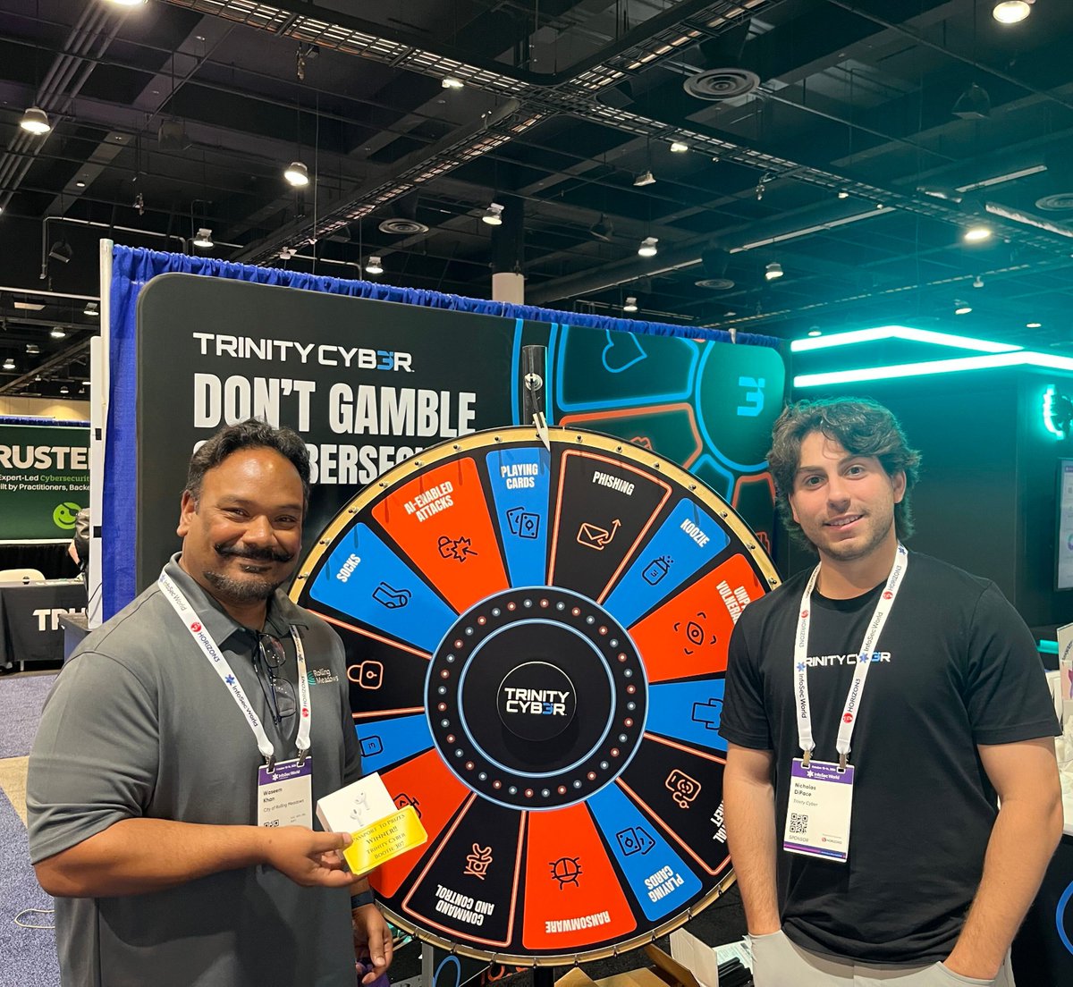 TrinityCyber's tweet photo. #InfoSecWorld 2026 is a wrap, and we’re leaving Orlando energized by the conversations we had w/ security leaders about how @TrinityCyber can help  evolve their strategies.

If we missed you at the show, let’s talk 📲
https://t.co/YUkkah4N0M

#InfoSecWorld #ZeroTrust #FrontierAI https://t.co/2kTWc4sH69