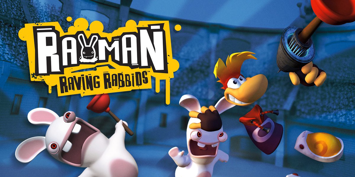 RaymanTogether's tweet photo. Rayman Raving Rabbids is turning 20 next month! #Rayman #Ubisoft https://t.co/fxwQKrmbVX