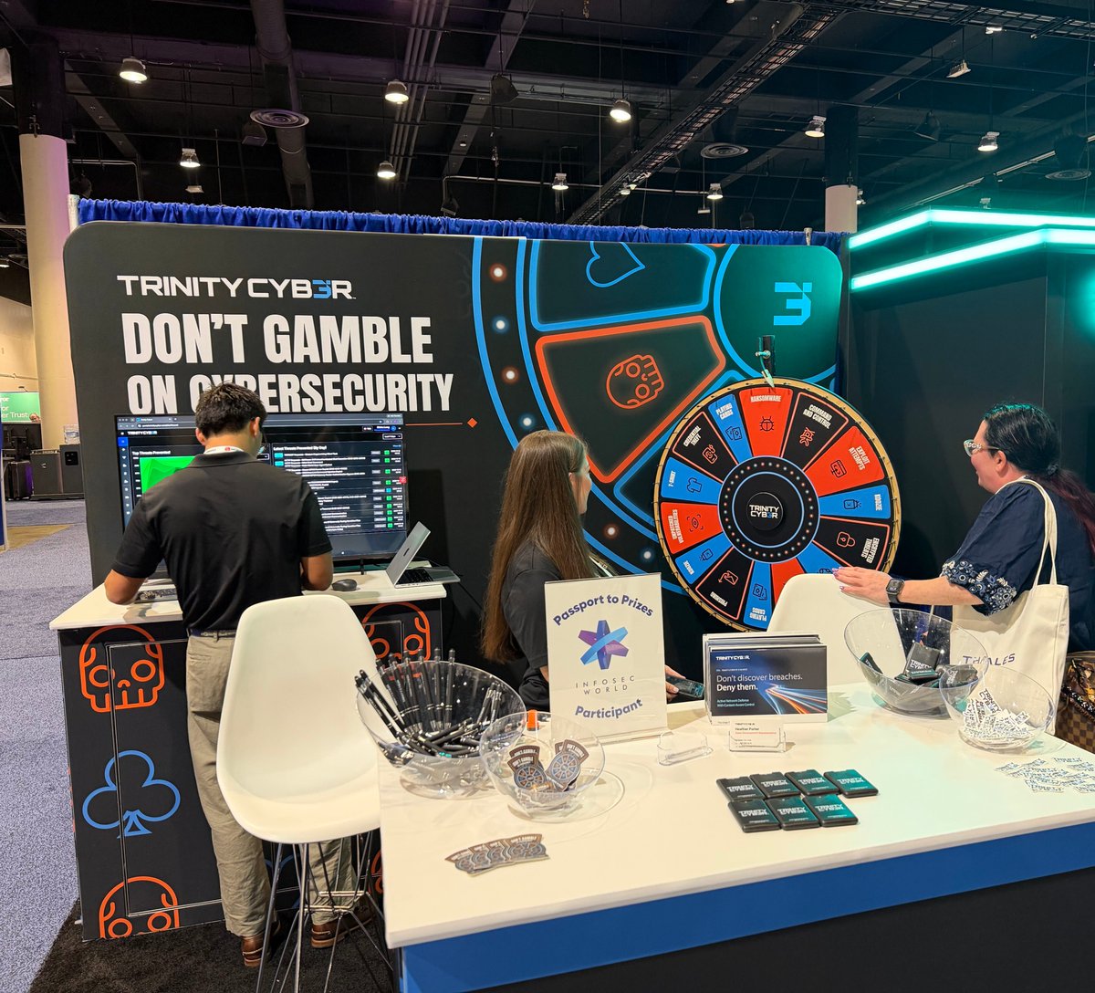 TrinityCyber's tweet photo. #InfoSecWorld 2026 is a wrap, and we’re leaving Orlando energized by the conversations we had w/ security leaders about how @TrinityCyber can help  evolve their strategies.

If we missed you at the show, let’s talk 📲
https://t.co/YUkkah4N0M

#InfoSecWorld #ZeroTrust #FrontierAI https://t.co/2kTWc4sH69