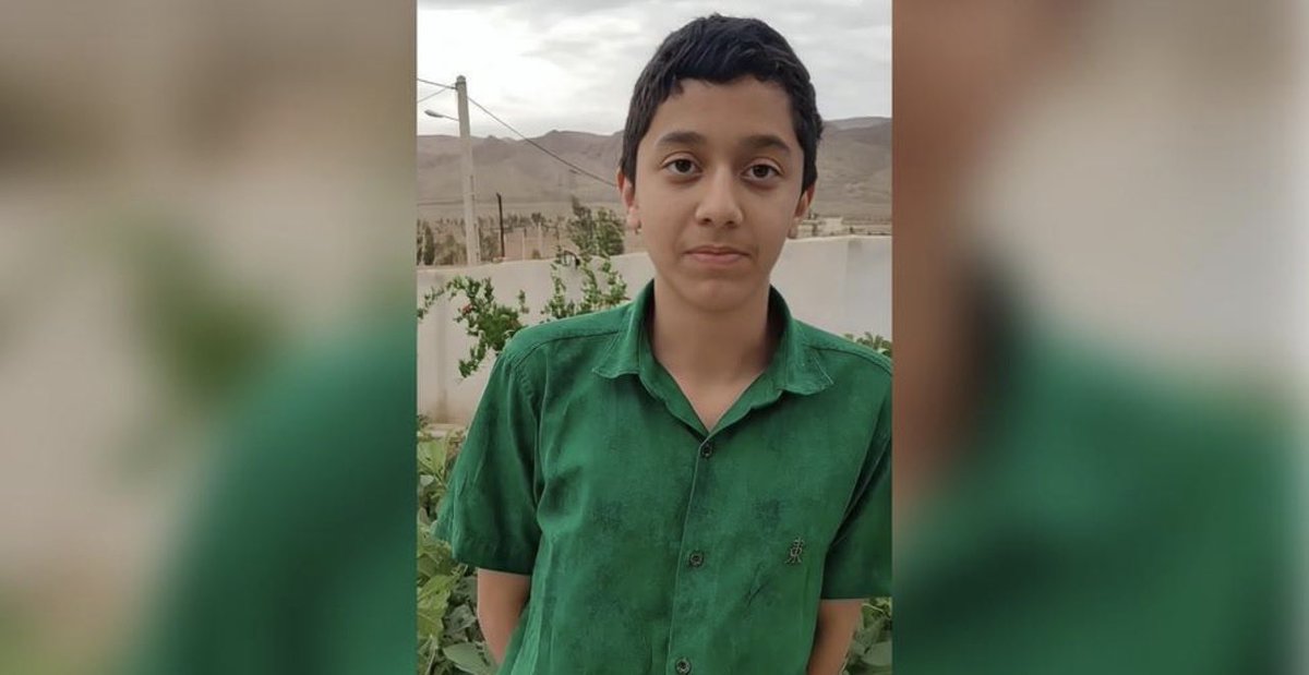 TheQuietSteward's tweet photo. Mohammadreza Sarvari, an Afghan boy aged about 14, was shot dead in Shahr-e Rey, near Tehran, during Iran’s September 2022 protests. A child far from his country of birth, he deserved safety, dignity and a future. His life mattered. #MohammadrezaSarvari

Mohammadreza Sarvari, adolescent afghan d’environ 14 ans, a été tué par balle à Shahr-e Rey, près de Téhéran, lors des manifestations de septembre 2022. Cet enfant avait droit à la sécurité, à la dignité et à un avenir. Sa vie comptait. #MohammadrezaSarvari

محمدرضا سروری، نوجوان مهاجر افغانستانی حدوداً ۱۴ ساله، در شهریور ۱۴۰۱ در شهرری تهران با شلیک گلوله جان باخت. کودکی که فارغ از زادگاه و ملیتش، حق امنیت، تحصیل و زندگی داشت. زندگی او به‌اندازه زندگی هر کودک دیگری ارزشمند بود. نام و یادش جاودان. #محمدرضا_سروری